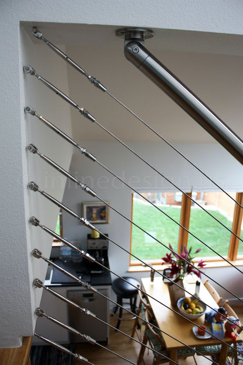 cable railing stairs