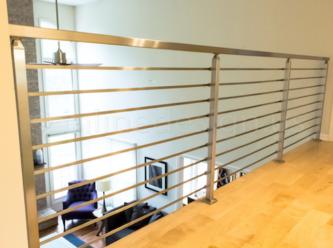 stainless steel bar system railing