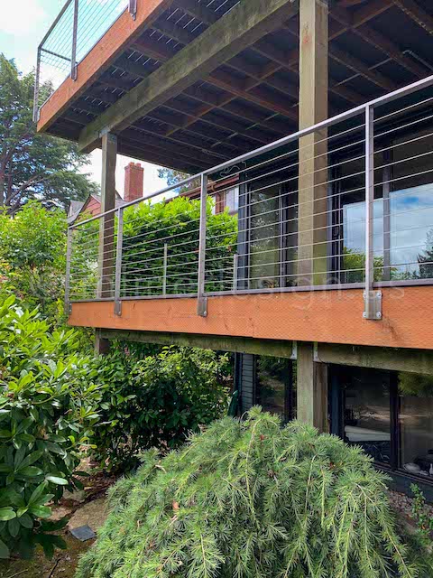 arcadia cable railing balconies