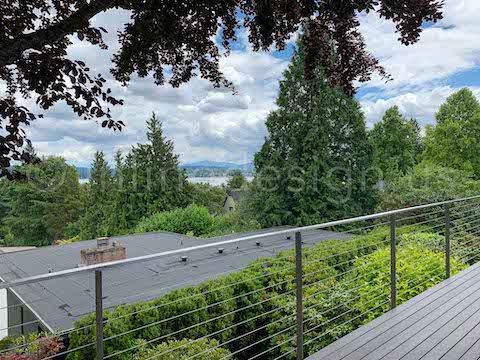 balcony cable railing arcadia