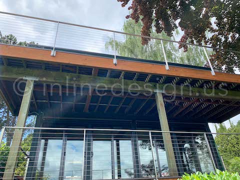 cable railing decks arcadia