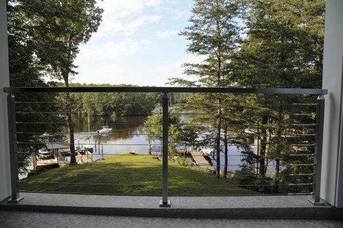 stainless steel cable railing tree