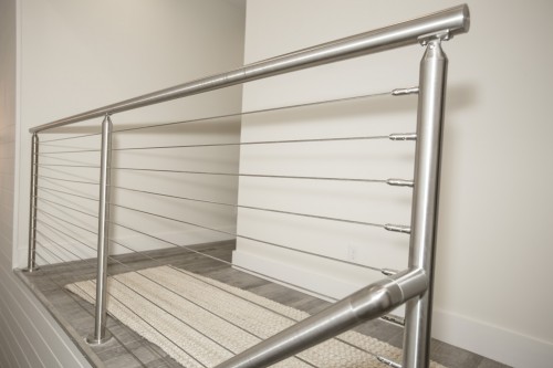 stainless steel cable railing round