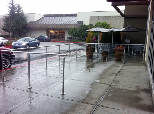 stainless steel cable railing commercial seattle