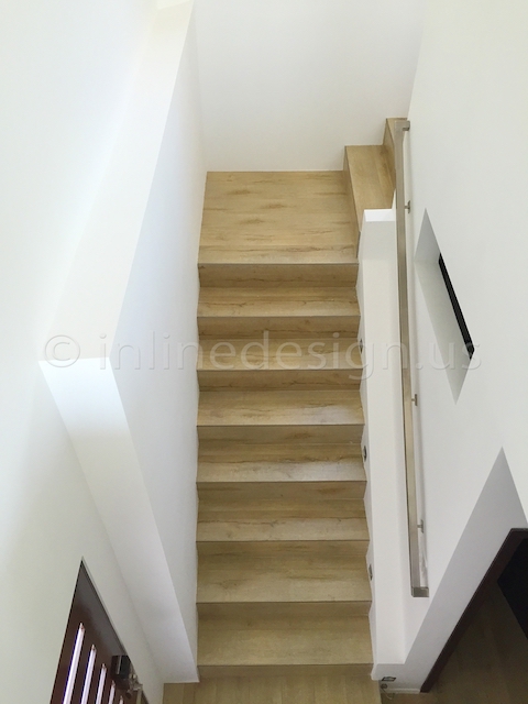 stainless steel handrail stairs