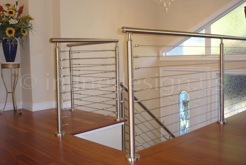 home stainless steel railing cable