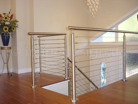 stainless steel railing cable home remodeling