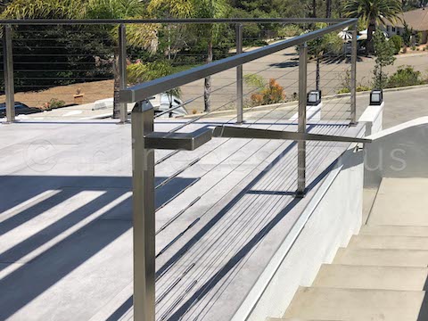 stair deck railing