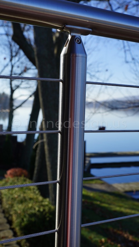 stainless steel cable railing bracket