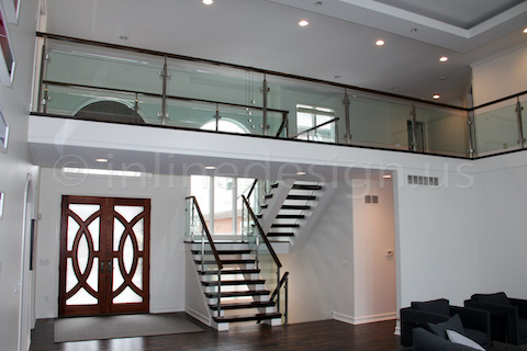 glass railing panoramic