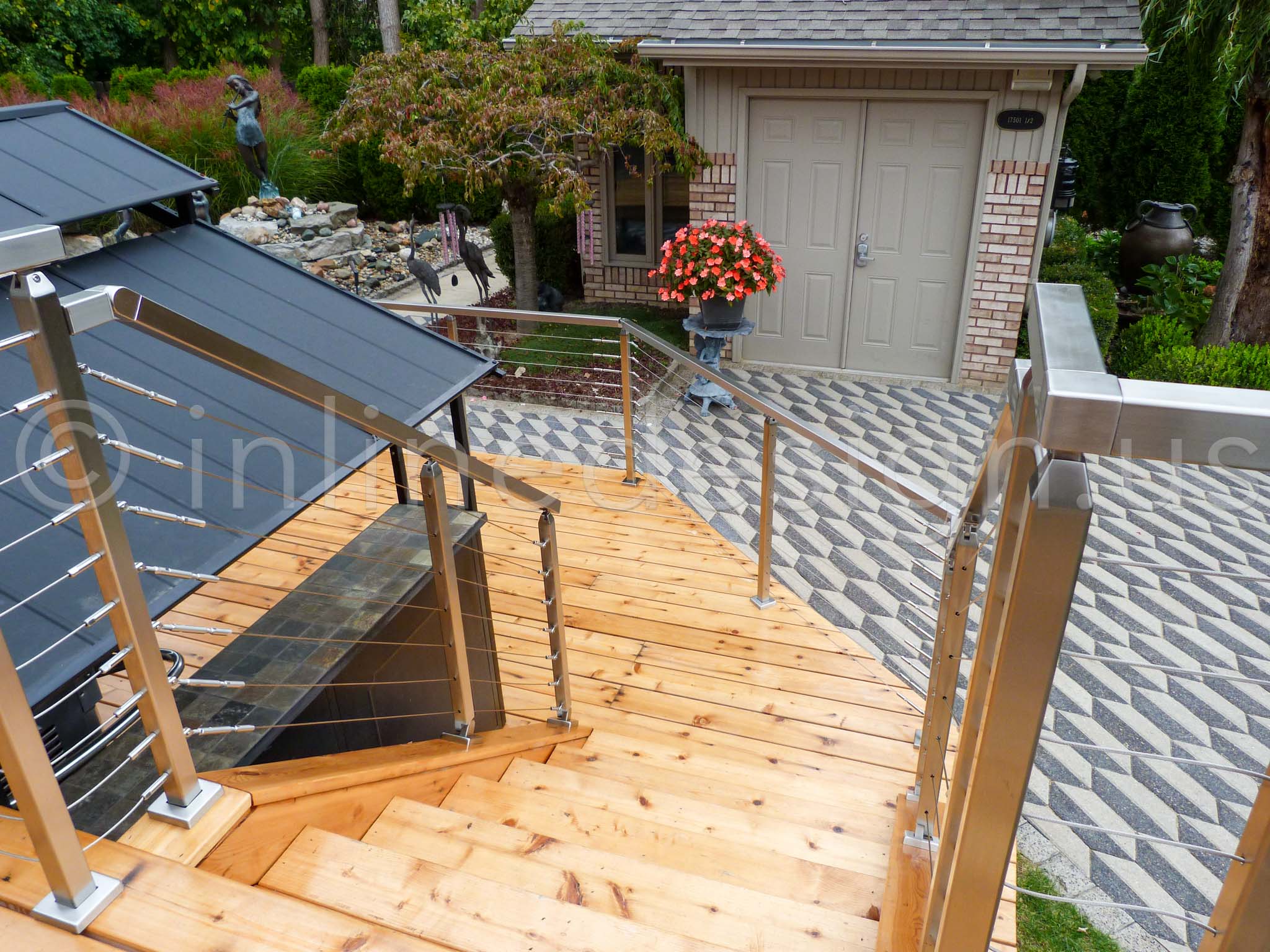 deck railing height