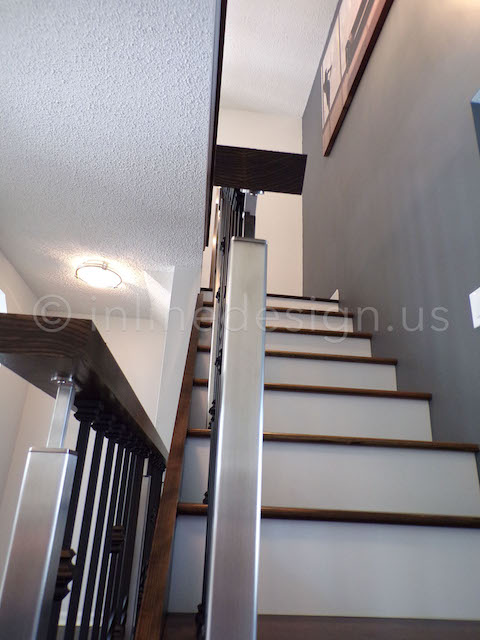 Stairs Square Posts Railing