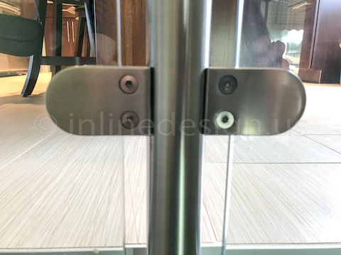 glass railing 180 degree