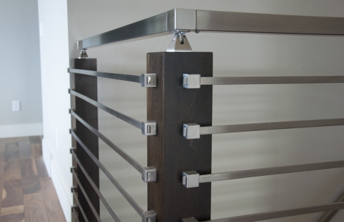 stainless steel bar railing construction